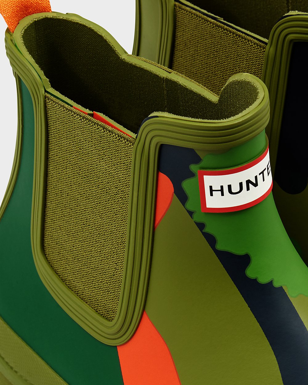 Botas Chelsea Hunter Homem Verdes - Original Rockpool Camo - 25FBQCVNT